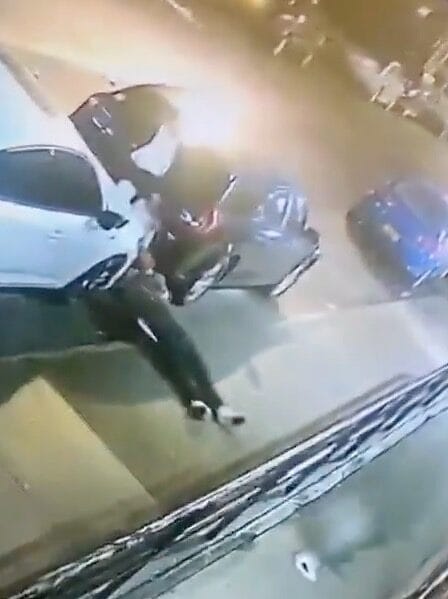 Horrifying Video Captures Masked Assailant Choking Woman with Belt, Dragging Her Between Cars for Assault in NYC 16 NYC BELT Assault Video : Horrifying Video Captures Masked Assailant Choking Woman with Belt, Dragging Her Between Cars for Assault in NYC ⚠️ Graphic Warning: Disturbing Content