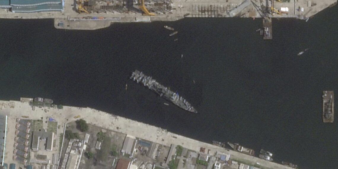 North Korea Races to Salvage Capsized Warship Before Kim Jong Un’s Deadline 14 img 6691