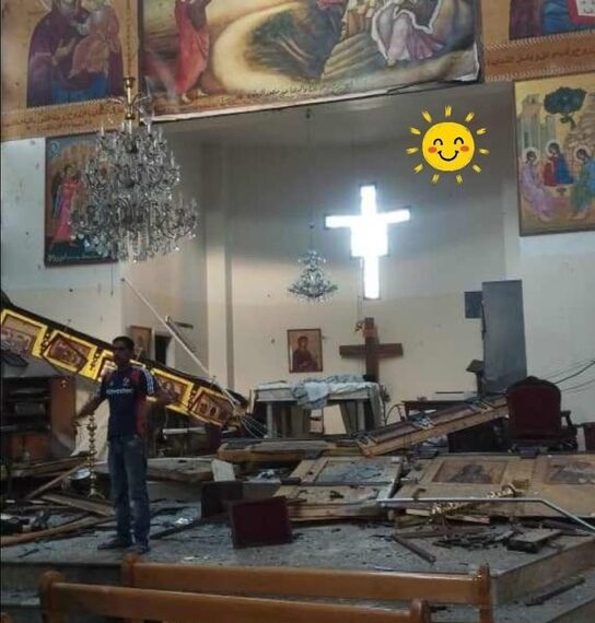 Watch: : Suicide Bomber Targeted Mar Elias Church During Mass in Damascus (21+) 17 img 9379 1