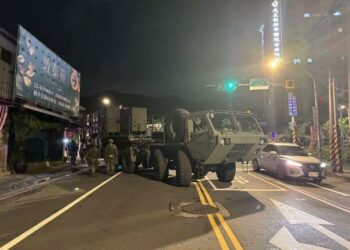 Patriot Launcher Stuck in Alley During Taiwan Military Drill 14 img 0887 2 1