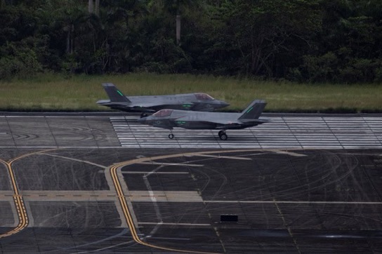 USMC F-35B Jets Launch Night Mission from Puerto Rico 16 img 0753