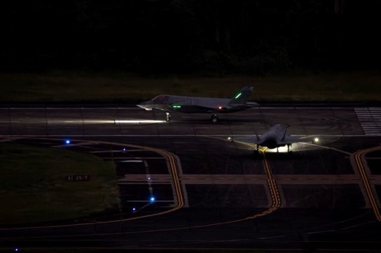 USMC F-35B Jets Launch Night Mission from Puerto Rico 17 img 0756