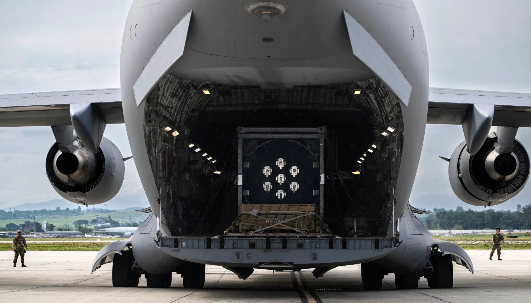 Operation Windlord: Historic C-17 Airlift of "Next-Gen" Nuclear Reactors 16 img 6197