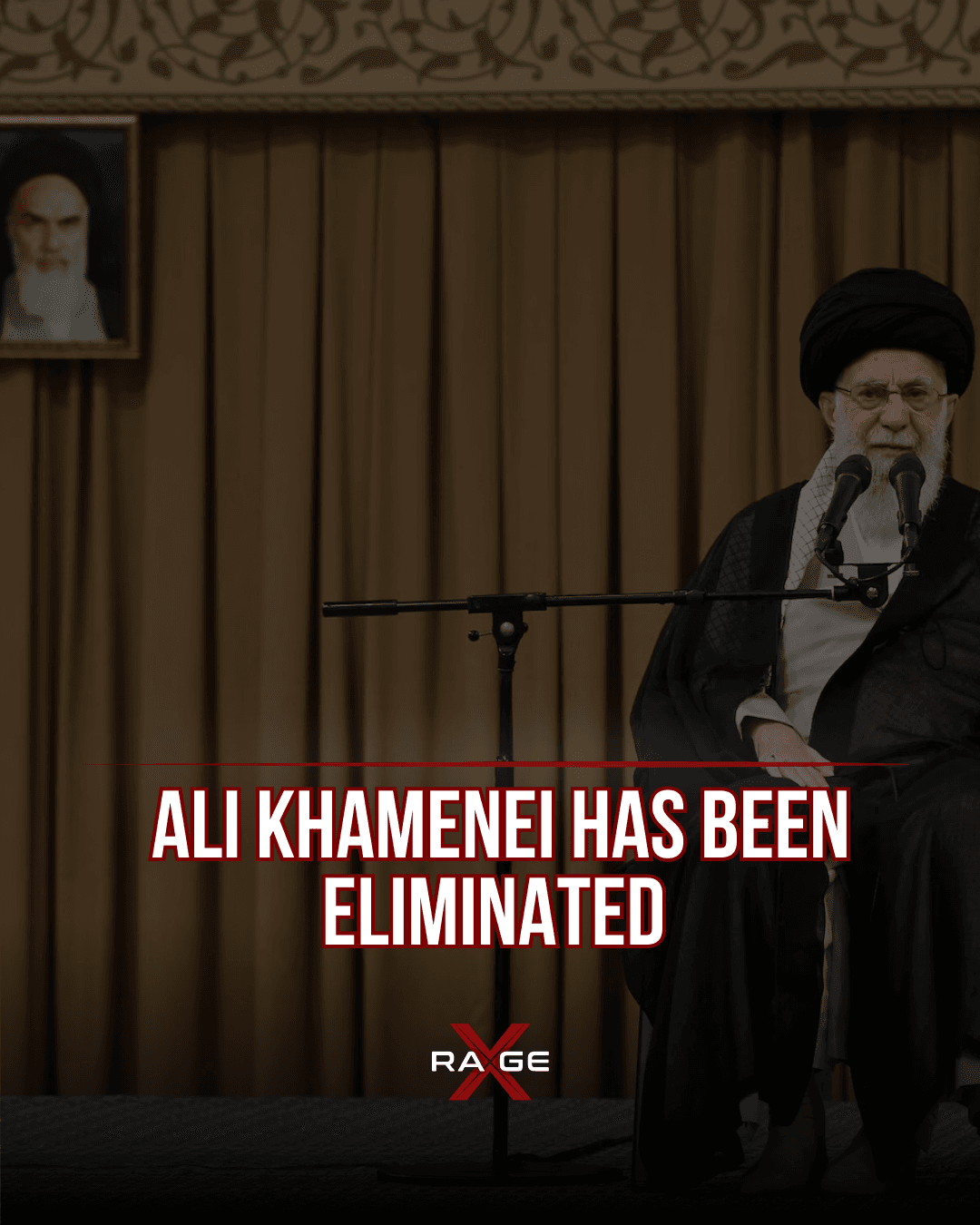 "Operation Visiting Assad": How Allied Intelligence Hunted Khamenei 15 copy of black and red modern news instagram post