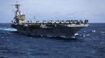 Third US Supercarrier Enters Middle East
