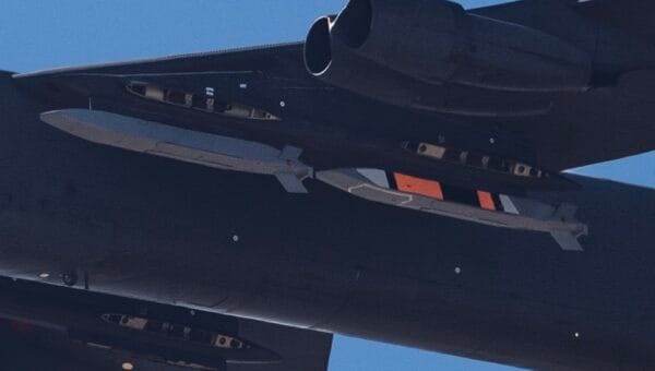 US Flaunts Next-Gen Nuclear Missile On B-52 Bomber
