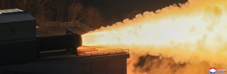 Kim Jong Un Tests Terrifying Solid Fuel Engine