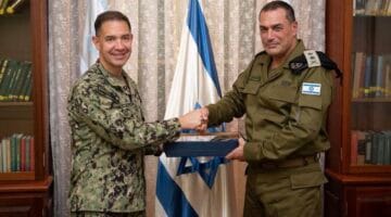 CENTCOM Commander Arrives For Israel Summit