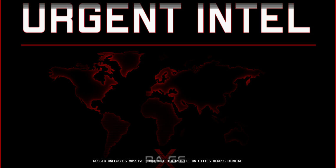 Russia Unleashes Massive Coordinated Airstrike on Cities Across Ukraine