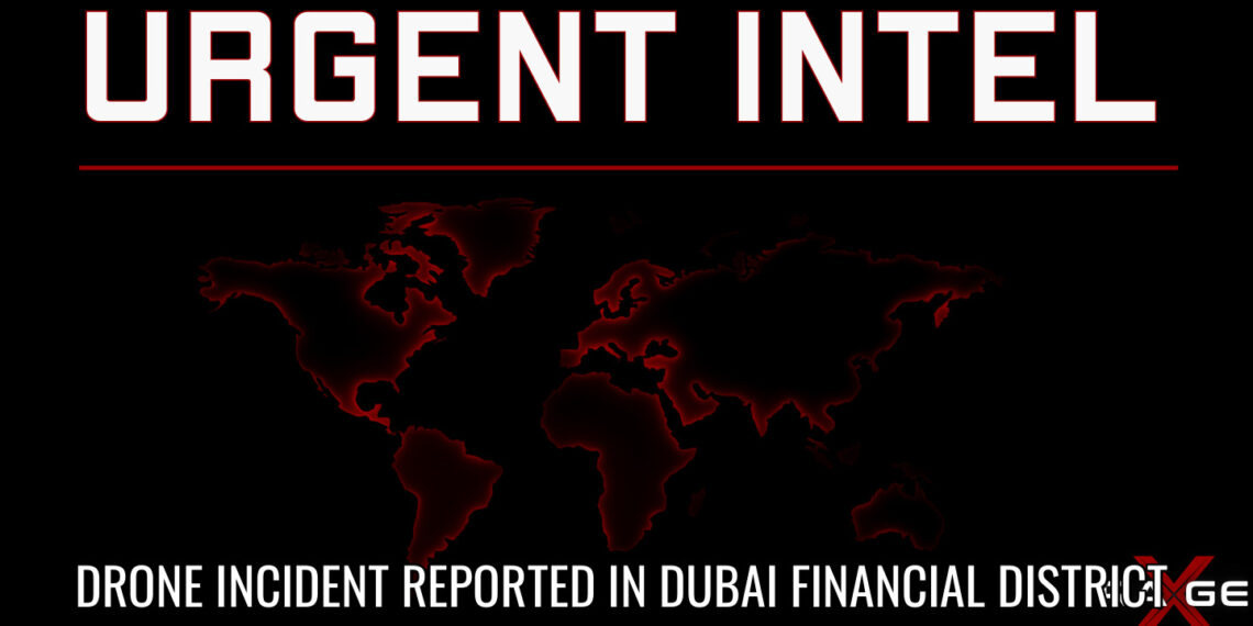 Drone Incident Reported In Dubai Financial District
