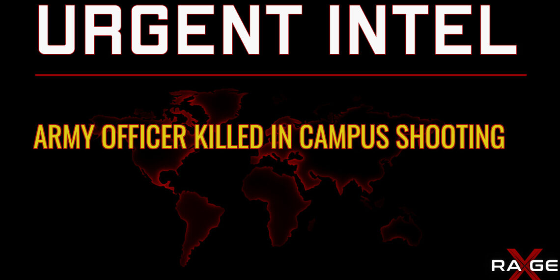 Army Officer Killed In Campus Shooting