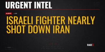 Israeli Fighter Nearly Shot Down Iran