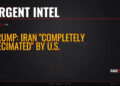 Trump: Iran “Completely Decimated” by U.S.