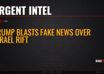 Trump Blasts Fake News Over Israel Rift