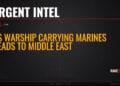 US Warship Carrying Marines Heads to Middle East