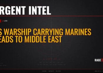 US Warship Carrying Marines Heads to Middle East