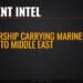 US Warship Carrying Marines Heads to Middle East