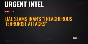 UAE Slams Iran’s “Treacherous Terrorist Attacks”