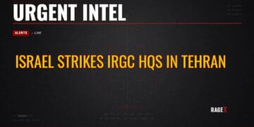 Israel Strikes IRGC HQs in Tehran