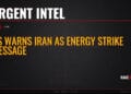 US Warns Iran as Energy Strike Message
