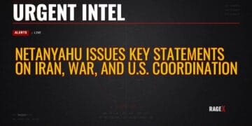 Netanyahu Issues Key Statements on Iran, War, and U.S. Coordination
