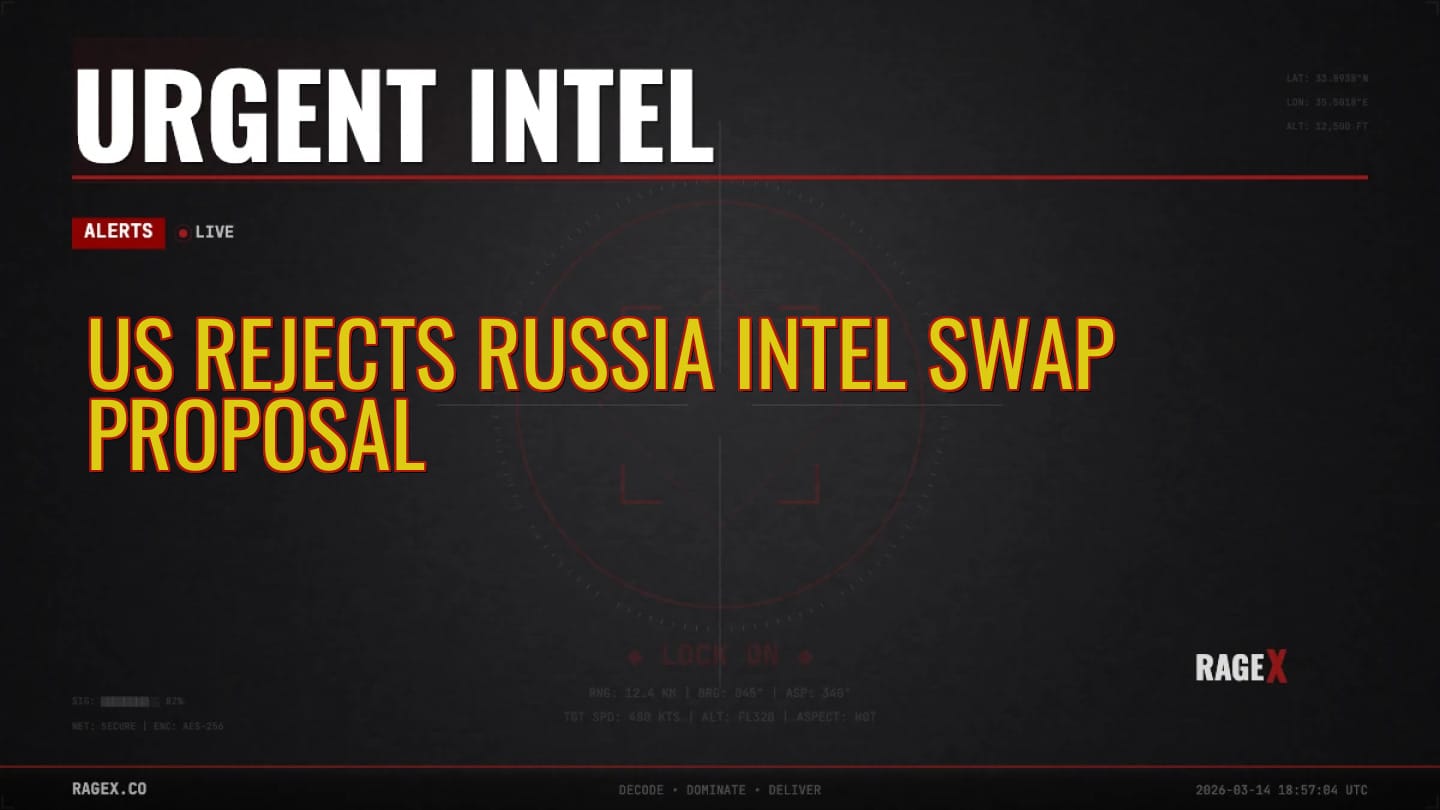 US Rejects Russia Intel Swap Proposal