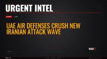 UAE Air Defenses Crush New Iranian Attack Wave