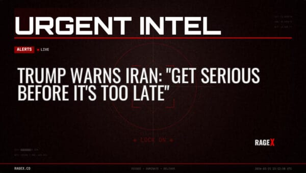 Trump Warns Iran: “Get Serious Before It’s Too Late”