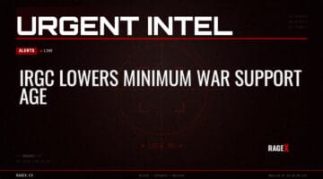 IRGC Lowers Minimum War Support Age