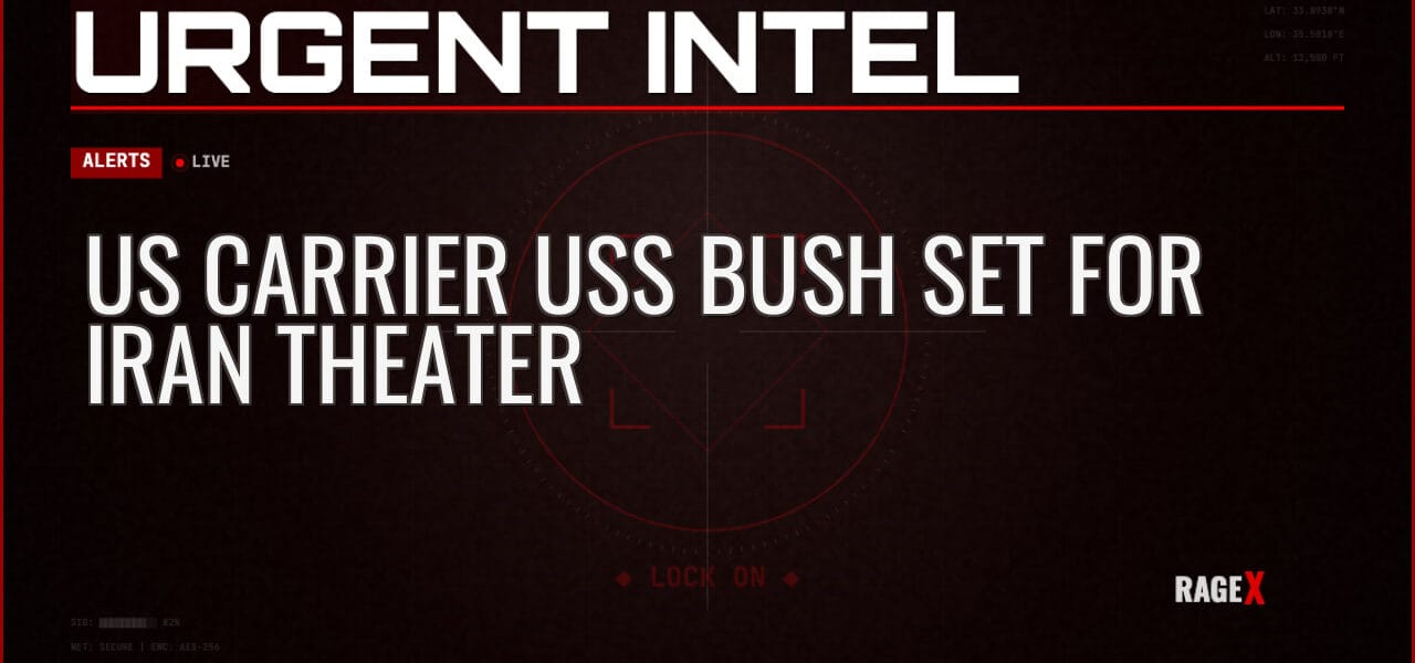 US Carrier USS Bush Set for Iran Theater
