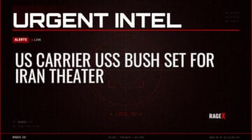 US Carrier USS Bush Set for Iran Theater
