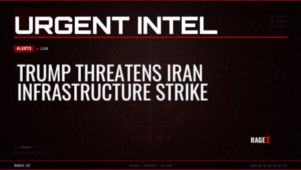 Trump Threatens Iran Infrastructure Strike