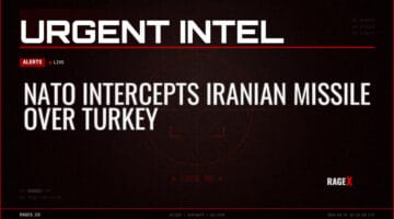 NATO Intercepts Iranian Missile Over Turkey