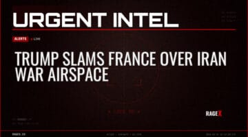 Trump Slams France Over Iran War Airspace