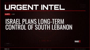 Israel Plans Long-Term Control of South Lebanon