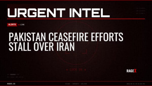 Pakistan Ceasefire Efforts Stall Over Iran — Alerts — RAGE X Intelligence