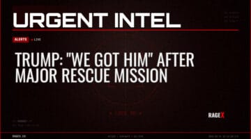 Trump: “We Got Him” After Major Rescue Mission — Alerts — RAGE X Intelligence