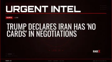 Trump Declares Iran Has ‘No Cards’ in Negotiations — Alerts — RAGE X Intelligence
