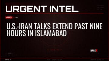 U.S.-Iran Talks Extend Past Nine Hours in Islamabad — Alerts — RAGE X Intelligence