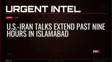 U.S.-Iran Talks Extend Past Nine Hours in Islamabad — Alerts — RAGE X Intelligence