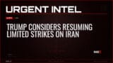 Trump Considers Resuming Limited Strikes on Iran — Intelligence — RAGE X Intelligence