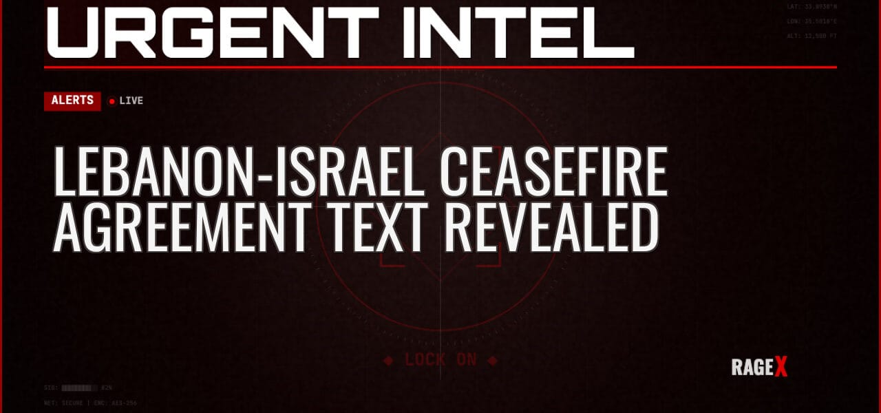 Lebanon-Israel Ceasefire Agreement Text Revealed